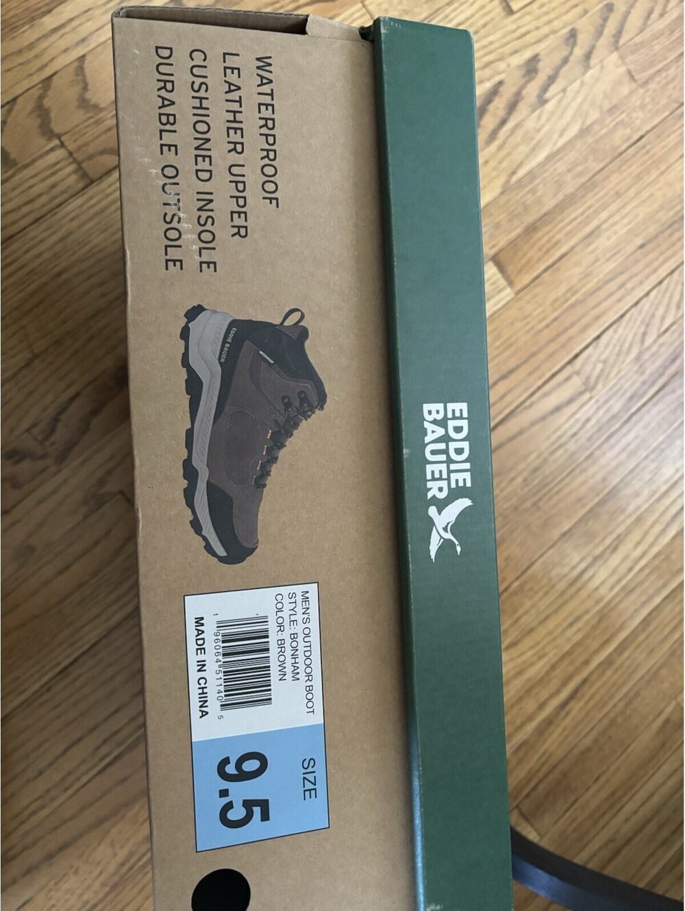 Men’s Eddie Bauer Size 9.5 Outdoor Boot - Picture 6 of 10